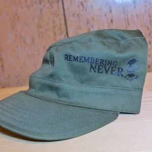Remembering Never military hat
